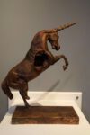 Bierenbroodspot Unicorn - bronzen beeld